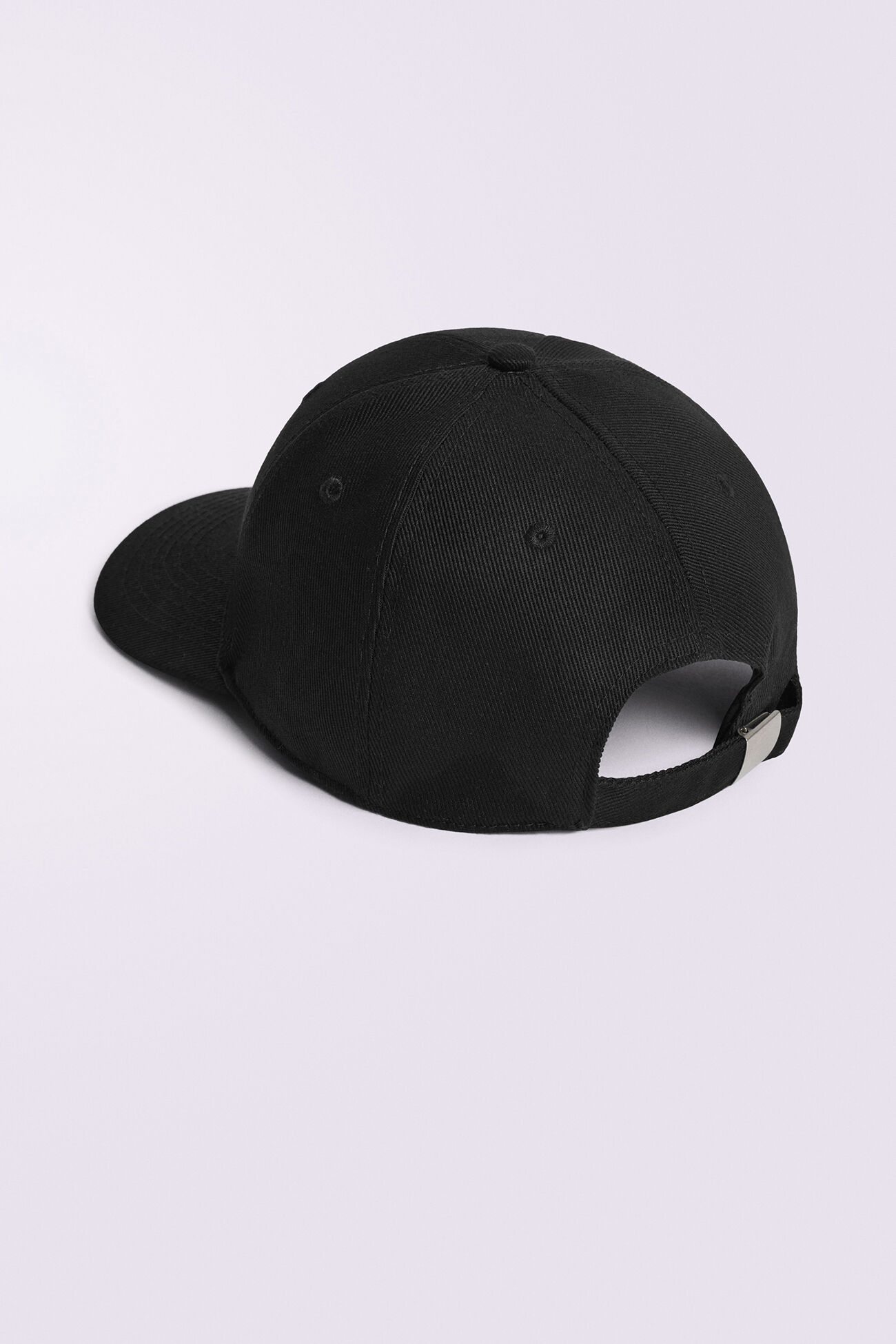 Double Cupid Logo Cap Black
